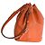 Louis Vuitton Noé Petit Pelle Epi Arancione Mandarino - vista 9