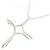 Autre Marque Collana Croce Infinity Tiffany & Co. - vista 3