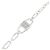 Autre Marque Bracciale con Charms Small Tiffany Double Lock
