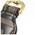 Tracolla Fendi 8AV077 A5PJ in pelle di vitello marrone e oro D'oro - vista 4