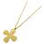 Collana Chanel Clear and Gold D'oro - vista 3