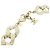 Collar Chanel Beige y Dorado - vista 4