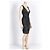 Zadig & Voltaire Roza Kleid Grau Lyocell-Mix Anthrazitgrau - Ansicht 2