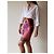 Minifalda Gianni Versace Couture estampado floral Negro Rosa Blanco Roja Verde Púrpura - vista 2