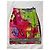 Minifalda Gianni Versace Couture estampado floral Negro Rosa Blanco Roja Verde Púrpura - vista 3