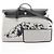 Hermès Hermes Herbag Zip 50 Retourne Cabin Borsa Boston 2-Way Nero Multicolore Crudo