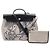 Hermès Bolsa Hermes Herbag Zip MM Pegasus Pop Azul Bege Cru Azul marinho