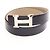 Hermès Hermes Constance H-Belt Black Beige