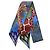 Hermès Lenço Hermes Twilly THE THREE GRACES Azul Multicor
