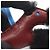 Charm per borsa Hermès Nero Rosso Pelle di Agnello Bordò - vista 3