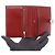 Hermès Hermes Bearn Compact Bi-fold Wallet Red Dark red - view 3