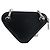 Prada Triangle Logo Zip Embossed Leather Mini Black - view 2