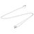 Pendente Tiffany & Co. Aria in platino e diamanti Argento