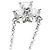 Pendente Tiffany & Co. Aria in platino e diamanti Argento - vista 7