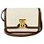Bolsa Tiracolo Burberry TB Monogram E-Canvas Bege