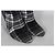 Autre Marque The Coat Grey Check Wool Blend Over-the-Knee Boots Black White - view 10