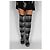 Autre Marque The Coat Grey Check Wool Blend Over-the-Knee Boots Black White - view 3