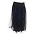 Christian Dior Saia Midi Plissada de Tule com Bolinhas Preta Preto - vista 2