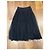 Christian Dior Saia Midi Plissada de Tule com Bolinhas Preta Preto - vista 9