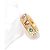 Autre Marque Anello Wellendorff Flieder in oro giallo 18K diamanti e smalto Bianco Rosso D'oro Verde - vista 4