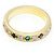 Autre Marque Gelbgold Memory-Ring mit Brillanten, Rubin, Saphir & Smaragd Weiß Rot Blau Grün - Ansicht 4