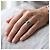 Autre Marque Art Déco Ring Smaragd Diamant Gold 585 Platin Größe 57 Golden Grün - Ansicht 6