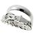 Hermès Hermes Boucles Sellier Inflexible Ring Silvery