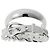 Hermès Hermes Boucles Sellier Inflexible Ring Silvery - view 2