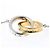 Autre Marque Collana con pendente Tiffany & Co. 1837 Interlocking Circle Argento D'oro - vista 5