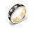 Anello Wellendorff Schwarze Seide Aubergine Oro Giallo 750 Brillanti Nero Bianco D'oro