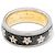 Anello Wellendorff Schwarze Seide Aubergine Oro Giallo 750 Brillanti Nero Bianco D'oro - vista 2