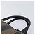 Pequin Borsa a mano FENDI Pecan Canvas PVC Nero Marrone Auth 204451V - vista 14