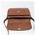 Borsa a tracolla Burberrys in pelle marrone tono oro Auth 204636 - vista 19