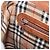 Borsa a tracolla Burberrys in pelle marrone tono oro Auth 204636 - vista 22