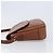Borsa a tracolla Burberrys in pelle marrone tono oro Auth 204636 - vista 4