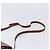 Borsa a tracolla Burberrys in pelle marrone tono oro Auth 204636 - vista 8