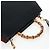 Borsa a mano GUCCI Bamboo Sherry Line in pelle 2way Nero Oro 453764 Auth 203194V D'oro - vista 6