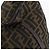 Borsa Tote FENDI Zucca Canvas Nero Marrone Auth 201522 - vista 17