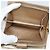 Saffiano Cartera bifold PRADA de piel Safiano Gold Auth 205174A Dorado - vista 11