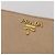 Saffiano Cartera bifold PRADA de piel Safiano Gold Auth 205174A Dorado - vista 18