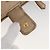 Saffiano Cartera bifold PRADA de piel Safiano Gold Auth 205174A Dorado - vista 19
