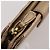 Saffiano Cartera bifold PRADA de piel Safiano Gold Auth 205174A Dorado - vista 9