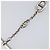 Hermès Pulseira HERMES Farandole ST Ag925 Silver Auth 204142M Prata - vista 3