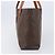 Céline Borsa Tote CELINE Macadam Canvas PVC Leather Brown Gold Auth ki6842A Marrone D'oro - vista 3