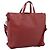 LOEWE Handtasche aus Leder 2way rot silber authentisch 205076