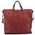 LOEWE Handtasche aus Leder 2way rot silber authentisch 205076 - Ansicht 2