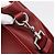 LOEWE Handtasche aus Leder 2way rot silber authentisch 205076 - Ansicht 20