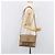 Céline Bolsa de Ombro CELINE Macadam Canvas PVC Beige Gold Auth ki6828 Bege Dourado - vista 30