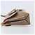 Céline Bolsa de Ombro CELINE Macadam Canvas PVC Beige Gold Auth ki6828 Bege Dourado - vista 4