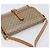 Céline Bolsa de Ombro CELINE Macadam Canvas PVC Beige Gold Auth ki6828 Bege Dourado - vista 6